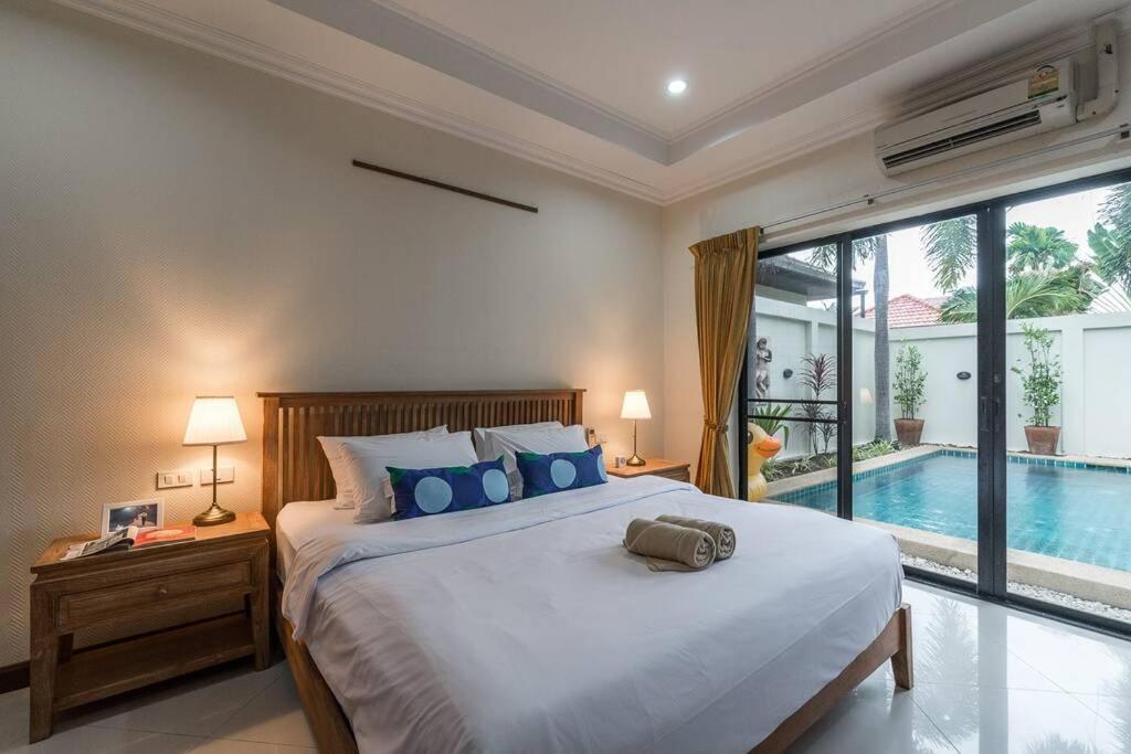 Anb Poolvilla 3Br Walk Private Beach In Pratamnak Pattaya Exterior photo